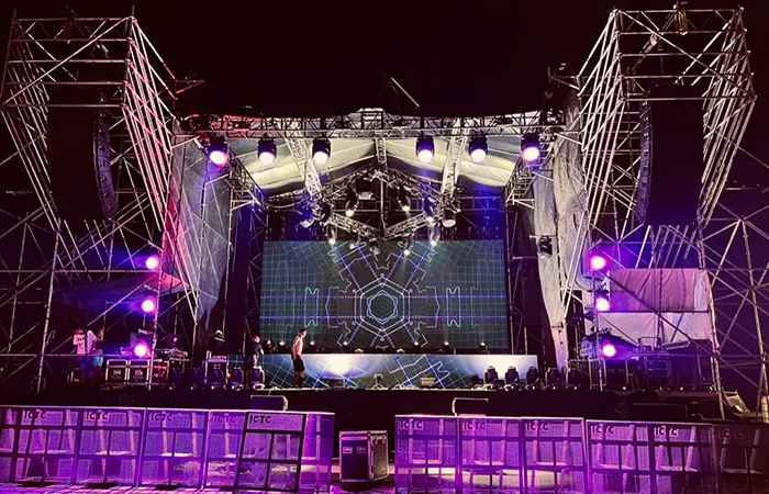 Escenario Led